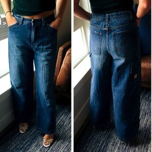 gap high rise carpenter pants